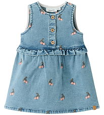 Lil' Arelier Spencer - NbfDeva - Medium Blue Denim/CHERRY