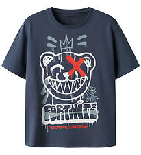 Name It T-shirt - NkmFrans - Vintage Indigo/Fortnite