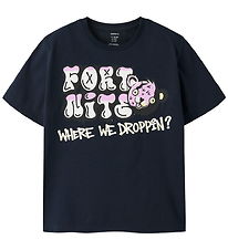 Name It T-shirt - NkmFrans - Navy Blazer/Fortnite