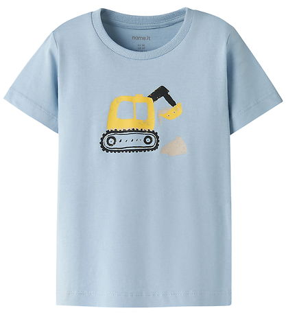 Name It T-shirt - NmmDanny - 3-pak - Cloud Dancer/Blue Fog/Chate