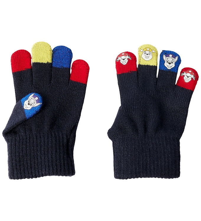 Name It Handsker - Strik - NmmJacob - Navy Blazer/Paw Patrol
