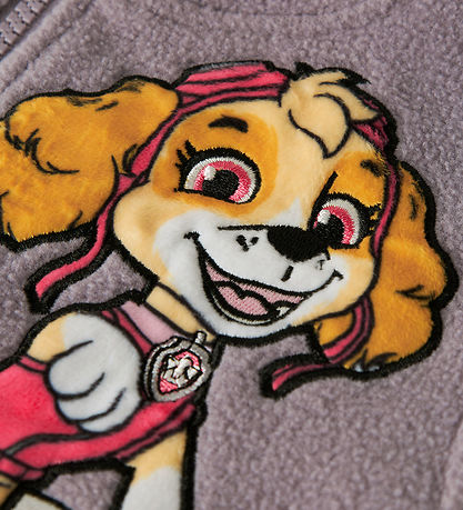 Name It Fleecejakke - NmfJadda - Lavender Gray/Paw Patrol