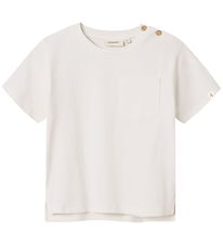 Lil Atelier T-shirt - Noos - NmmDolan - Coconut Milk