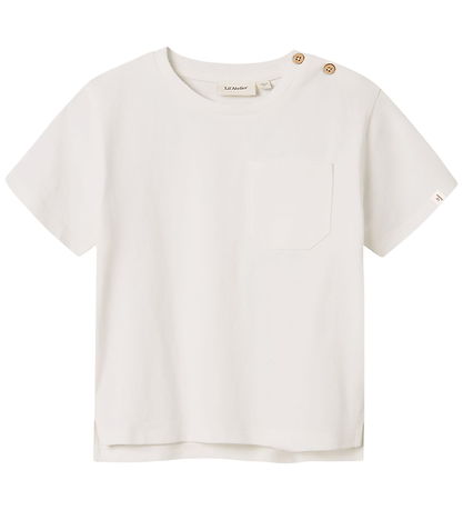 Lil Atelier T-shirt - Noos - NmmDolan - Coconut Milk
