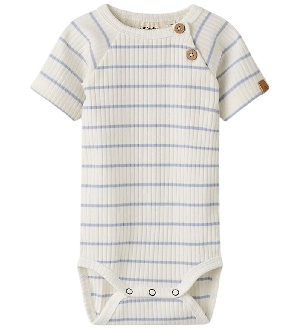 Lil' Atelier Body k/ä - Rib - Noos - NbmKail - Coconut Milch/Zen - Lil Atelier - 68 - Body K/Ä