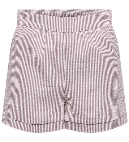 Kids Only Shorts - KogSmilla - Rose Brown/Cloud Dancer