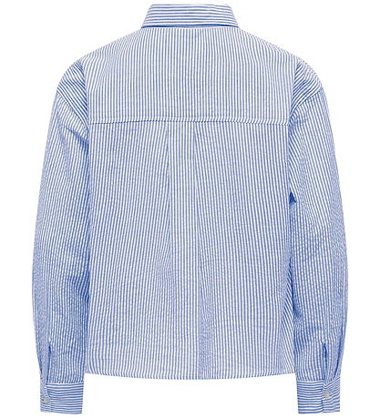 Kids Only Skjorte - KogSmilla - Cloud Dancer/Clear Sky