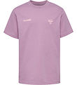 Hummel T-shirt - hmlJR Graphic - Lavender Mist
