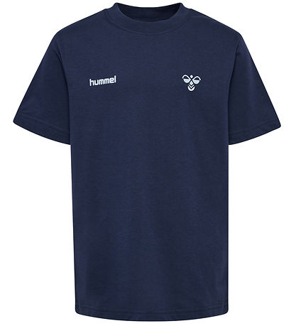 Hummel T-shirt - hmlJR Graphic - Dress Blues