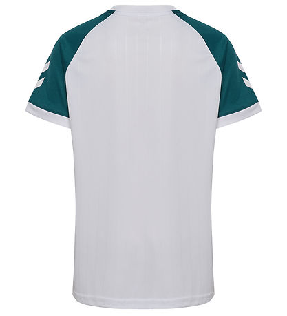 Hummel T-shirt - hmlJR Stripe - White