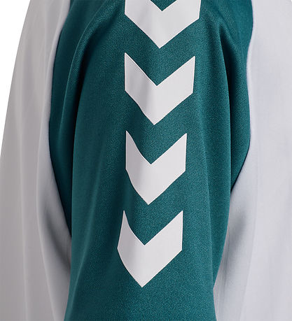 Hummel T-shirt - hmlJR Stripe - White