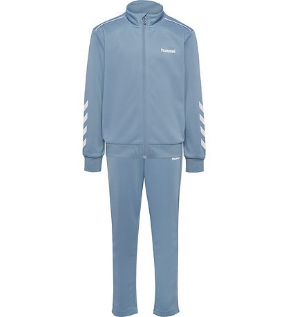 Hummel Træningssæt - hmlJR - Faded Denim