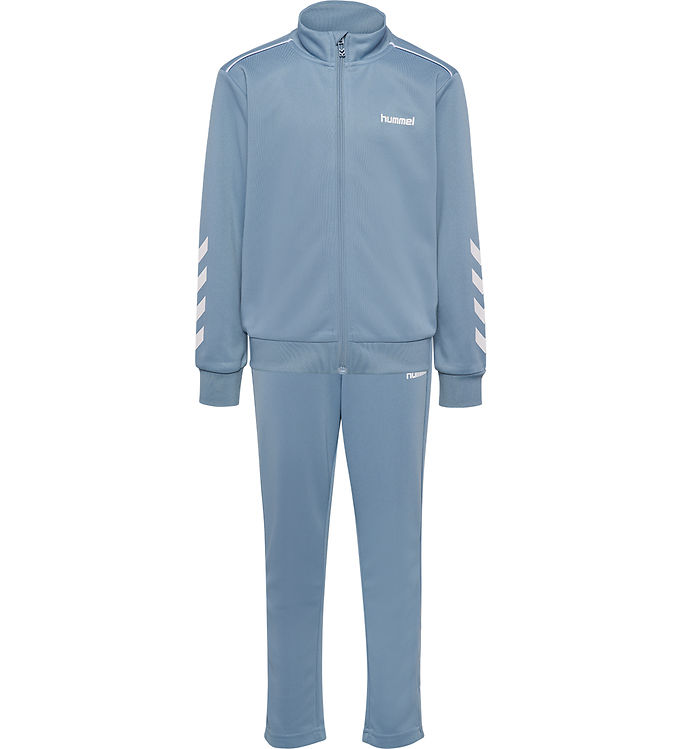 Hummel Træningssæt - hmlJR - Faded Denim
