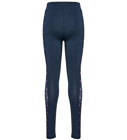Hummel Leggings - hmlJR - Mix Mid Waist - Black Iris