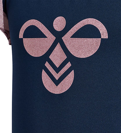 Hummel Kjole - hmlJR - Mix Glitter - Black Iris