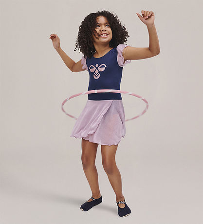 Hummel Kjole - hmlJR - Mix Glitter - Black Iris