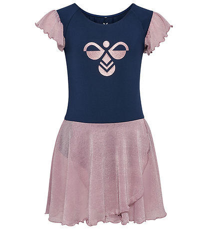 Hummel Kjole - hmlJR - Mix Glitter - Black Iris