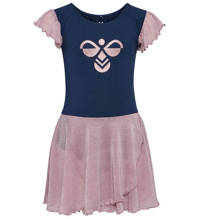 Hummel Kjole - hmlJR - Mix Glitter - Black Iris