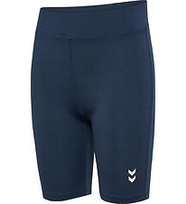 Hummel Shorts - hmlJR - High Waist - Black Iris/Black Iris