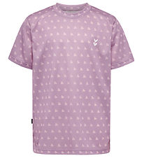 Hummel T-shirt - hmlJR Bee - Lavender Mist