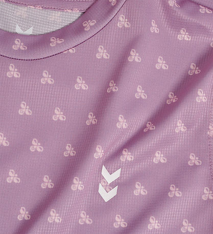 Hummel T-shirt - hmlJR Bee - Lavender Mist