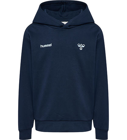 Hummel Hættetrøje - hmlJR - Graphic - Dress Blues