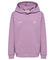 Hummel Hættetrøje - hmlJR  Graphic - Lavender Mist