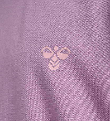 Hummel Hættetrøje - hmlJR  Graphic - Lavender Mist