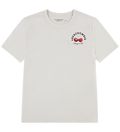 Abercrombie & Fitch T-shirt - Cherry - Jet Stream
