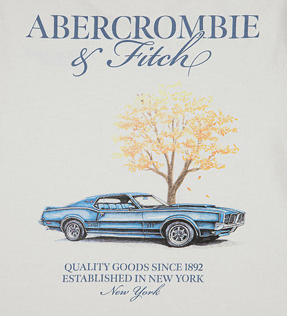 Abercrombie & Fitch T-shirt - Auto Club - Jet Stream