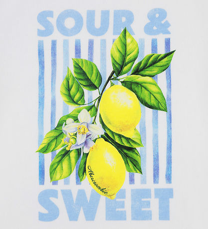 Abercrombie & Fitch T-shirt - Sour & Sweet - Bright White