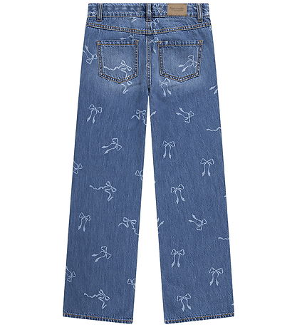 Abercrombie & Fitch Jeans - ANF Dusk m. Sløjfer