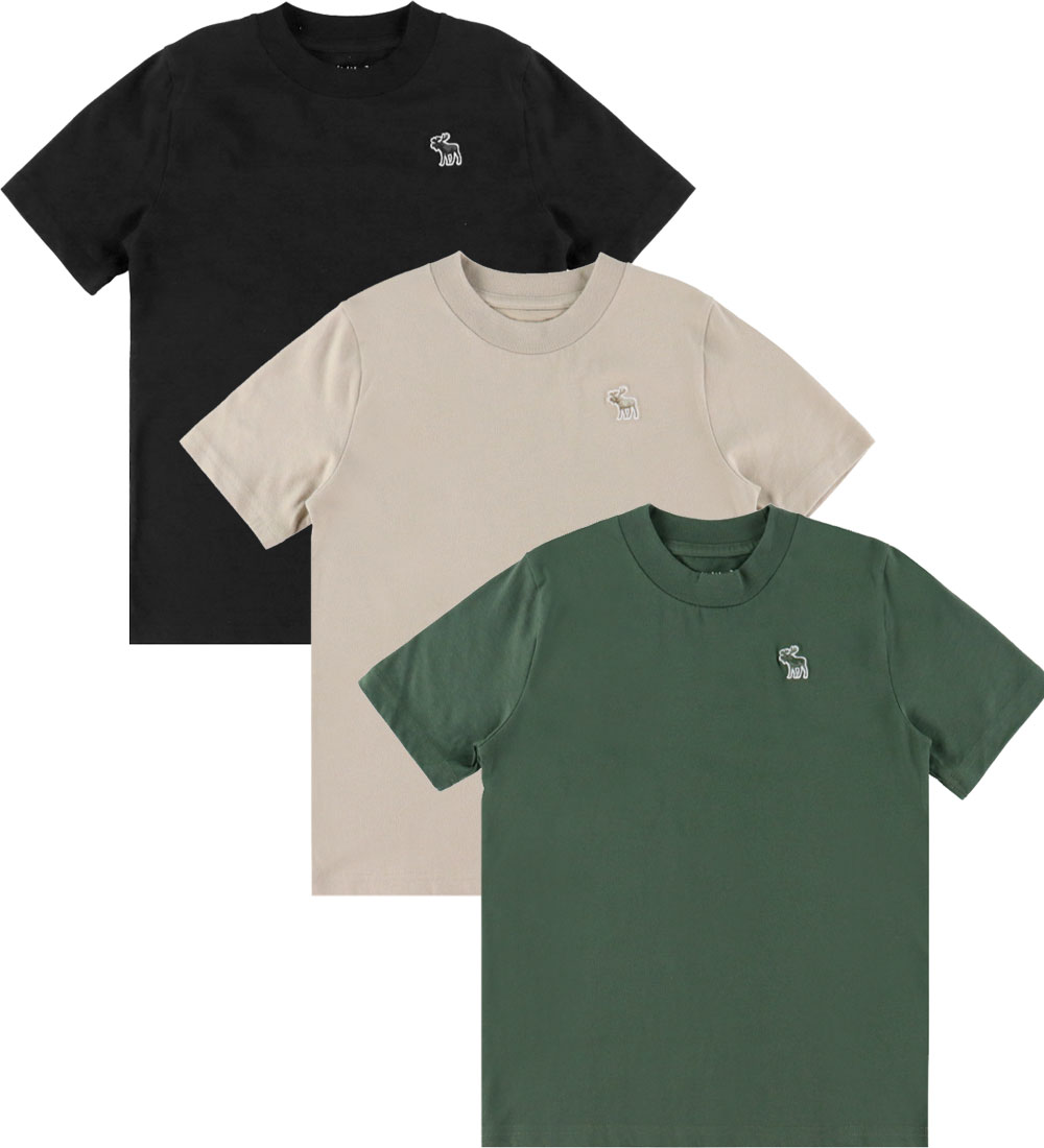 Abercrombie & Fitch T-shirts - 3er-Pack - Thymian - Abercrombie & Fitch - 7-8 Jahre (122-128) - T-Shirts