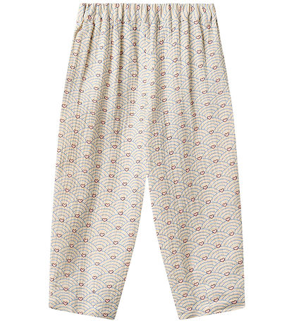 Fliink Bukser - Musselin - Bridget - Sandshell Aop