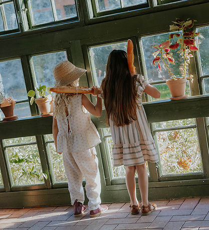 Fliink Bukser - Musselin - Bridget - Sandshell Aop