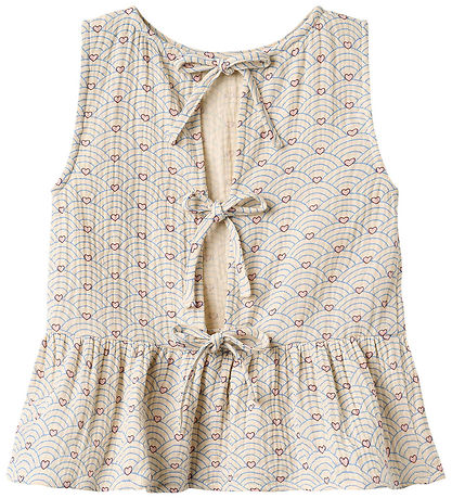 Fliink Top - Musselin - Bridget - Sandshell Aop