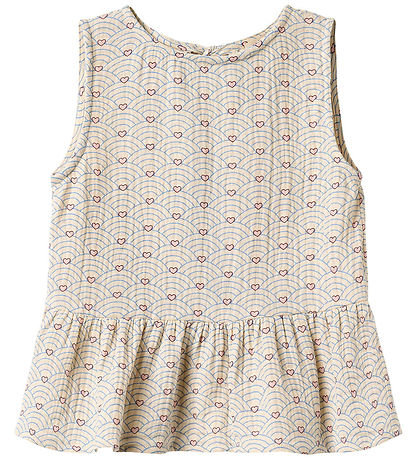 Fliink Top - Musselin - Bridget - Sandshell Aop