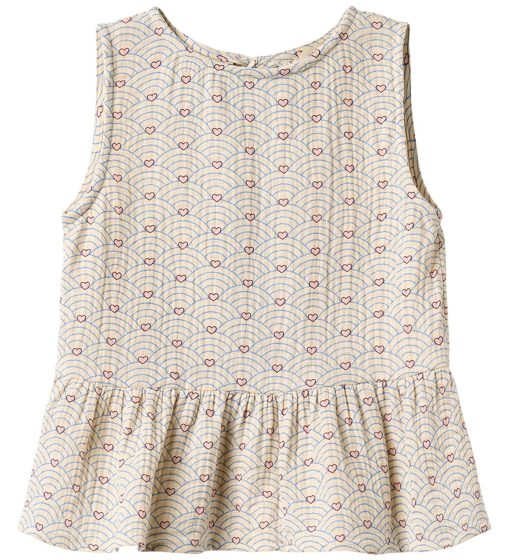 Fliink Top - Musselin - Bridget - Sandshell Aop - Fliink - 104 - Tanktops