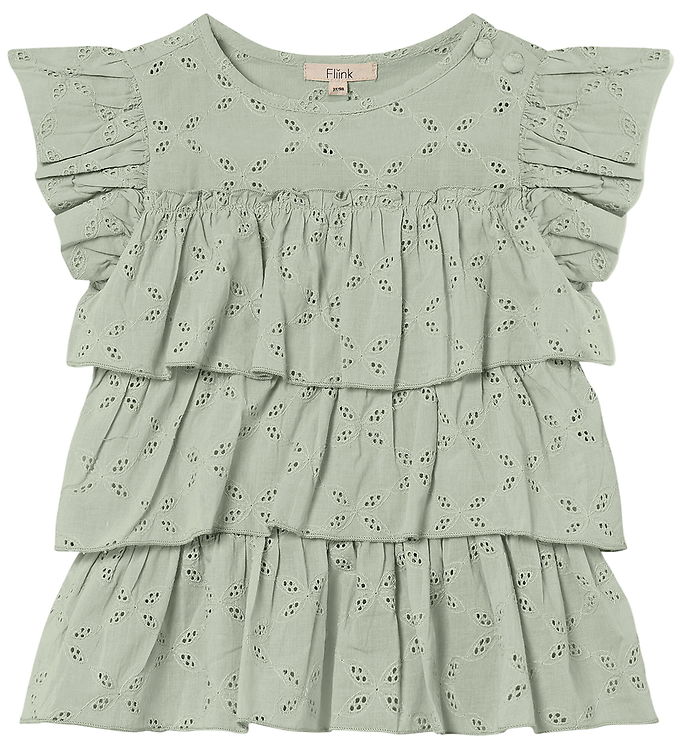 Fliink Top - Harper - Aqua Gray