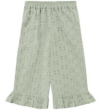 Fliink Bukser - Harper Ruffle - Aqua Gray