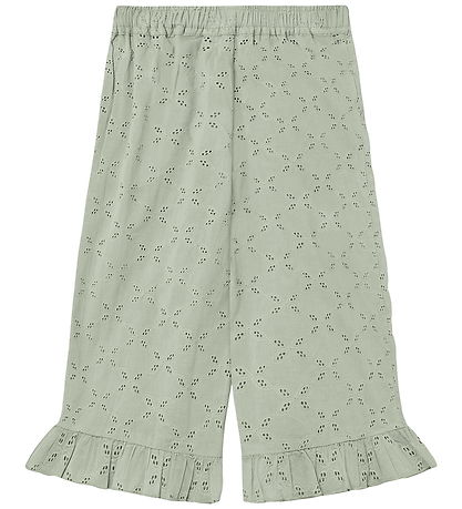 Fliink Bukser - Harper Ruffle - Aqua Gray