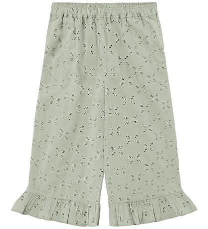 Fliink Bukser - Harper Ruffle - Aqua Gray