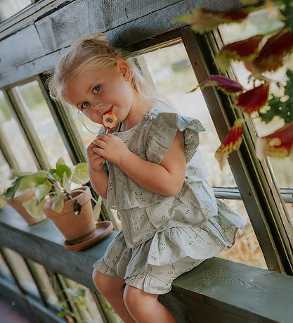 Fliink Shorts - Harper - Aqua Gray