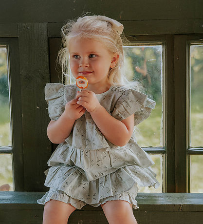 Fliink Shorts - Harper - Aqua Gray