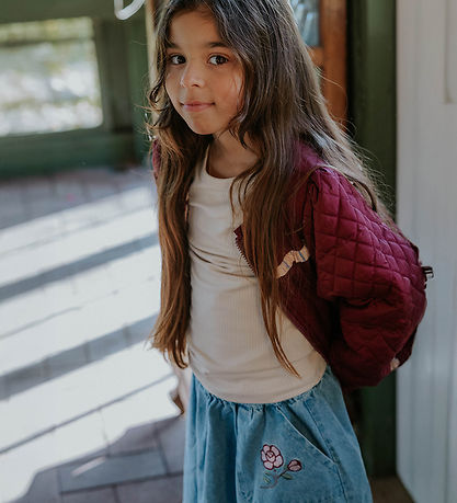 Fliink Nederdel - Don Rose - Medium Denim Blue