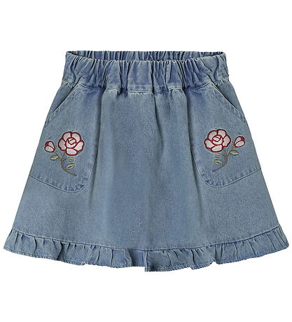 Fliink Nederdel - Don Rose - Medium Denim Blue