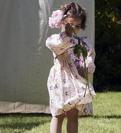 Fliink Kjole - Colombe - Chalk Pink AOP