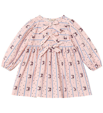 Fliink Kjole - Colombe - Chalk Pink AOP