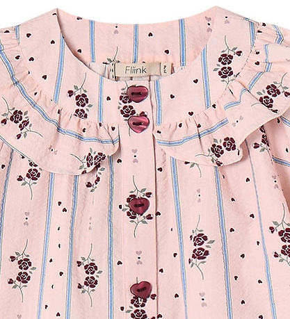 Fliink Top  - Colombe - Chalk Pink Aop