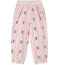 Fliink Bukser - Colombe - Chalk Pink AOP